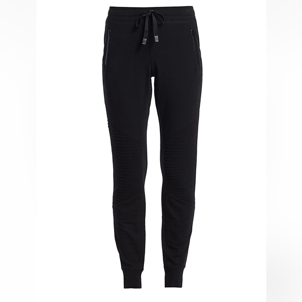 Urban Moto Sweatpant in Black